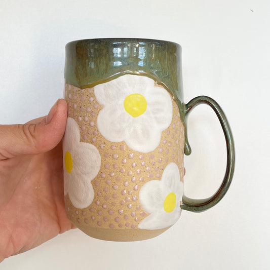 Floral Dot Mug